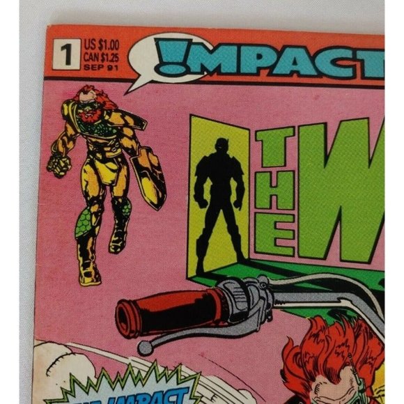 Impact Comics Book Lot,The Comet #1, The Web #1 and #3, The Shield #1 Mixed Lot - Picture 4 of 12